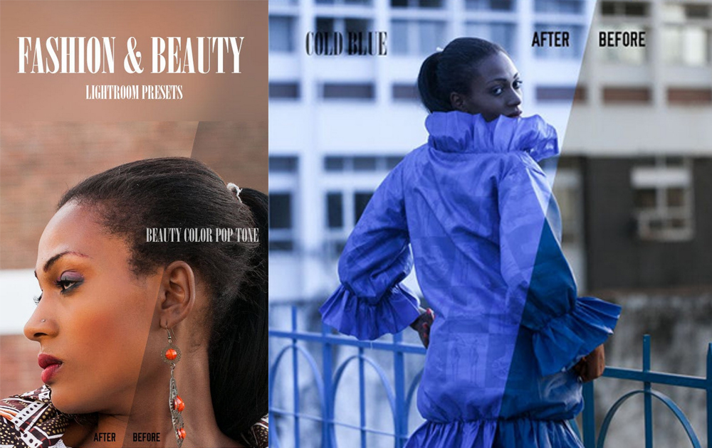 时尚模特调色滤镜Lightroom预设Fashion And Beaty Presets