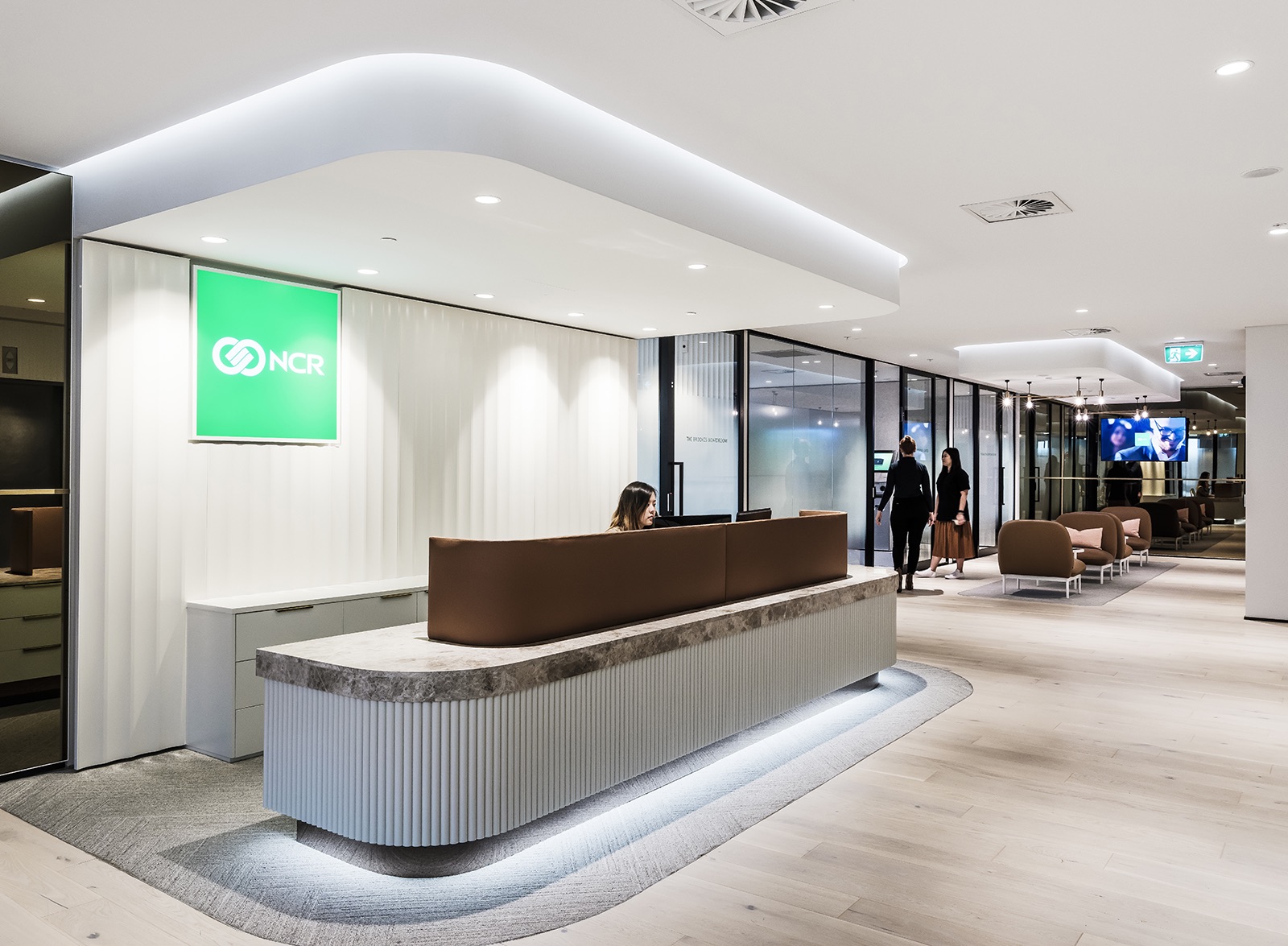 NCR公司位于澳大利亚悉尼的新办公室设计A Tour of NCR’s Sleek New Sydney Office