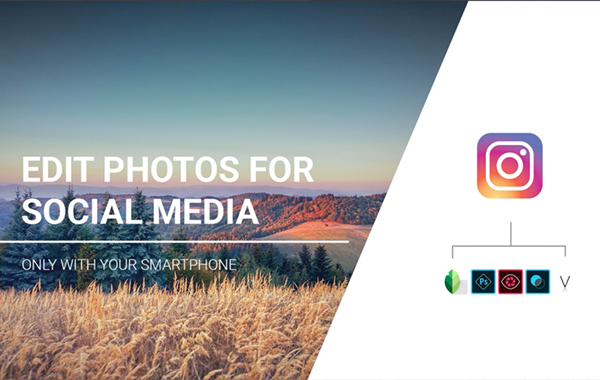 Edit photos for social media – only with your smartphone