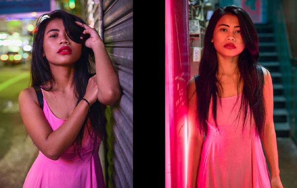 Night Street Portraits – Photoshop Retouching