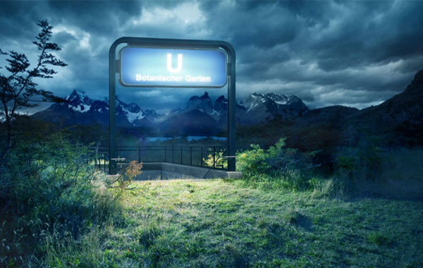 Uli Staiger’s Class – Photoshop Composites: The Subway in the Wilderness –…