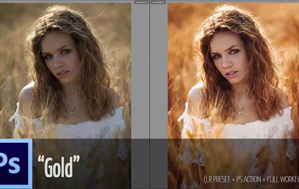 Complete post production workflow: from Lightroom to Photoshop – Gold (v2.6)