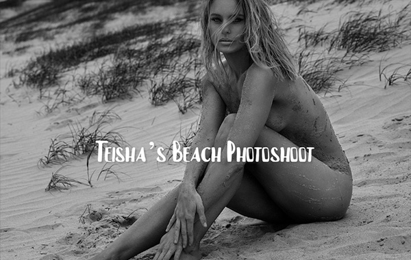 Teisha’s Beach Photoshoot – Peter Coulson