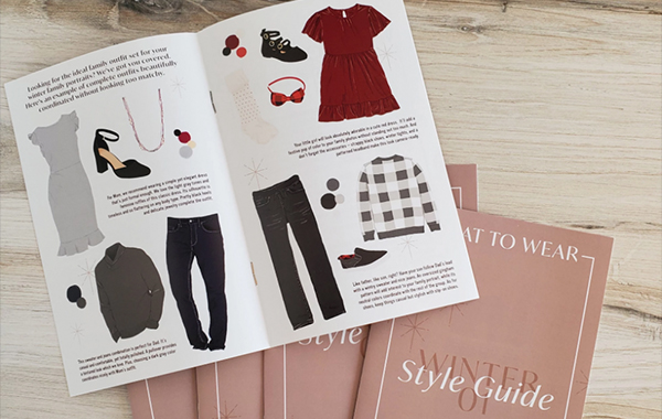 What to Wear Guide Template Photographer Style Guide