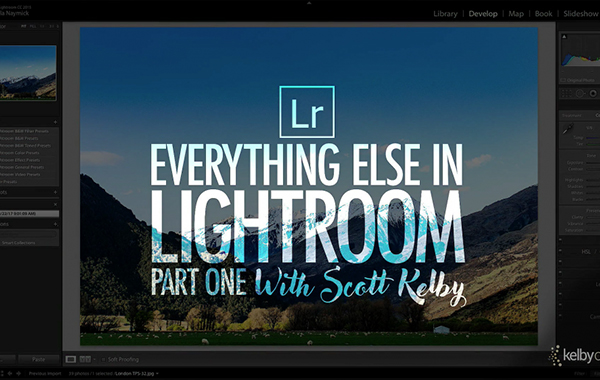 Everything Else in Lightroom: Part One with Scott Kelby