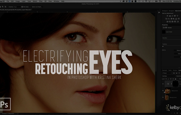 Electrifying Eyes – Retouching Eyes in Photoshop with Kristina Sherk