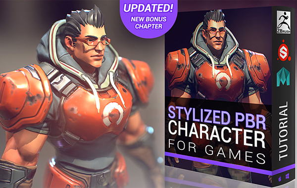 PBR Character For Games by  Marc Brunet – Cubebrush