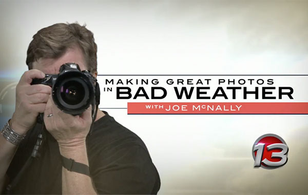 Making Great Photos in Bad Weather with Joe McNally