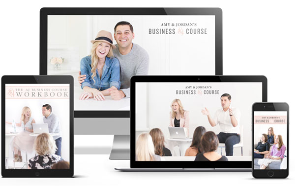 Amy and Jordan The BUSINESS Course