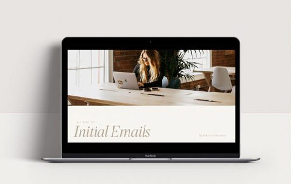 The Initial Email Guide – India Earl Education