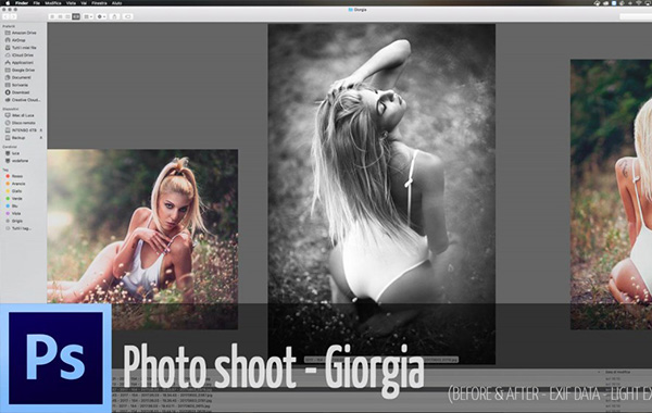 Photo Shoot: Before and After Videos + EXIF Data + Light Explanation…