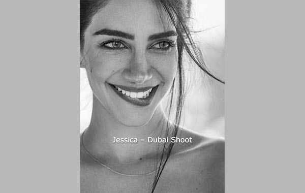 Jessica – Dubai Shoot by Peter Coulson