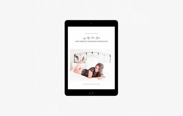 Top 10 Tips Guide: Boudoir Sessions