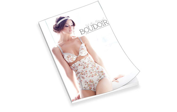 私房摄影工作室客户介绍指南-Boudoir Magazine Welcome Packet Template