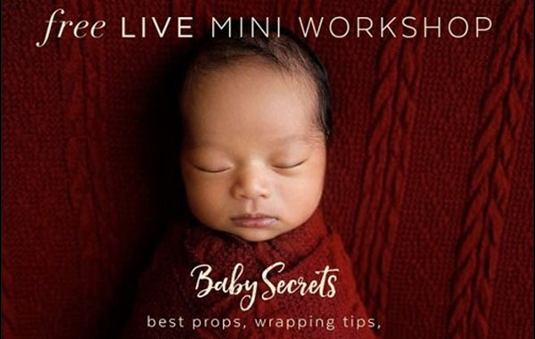 新生儿婴儿拍摄的秘密婴儿摄影教程-The Collective Baby Secrets Webinar Ana Brandt