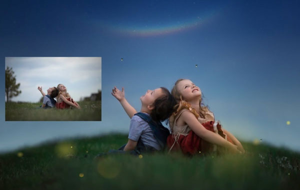 PS合成视频教程-黄昏之日-Day to Dusk – composite editing workshop – Summerana