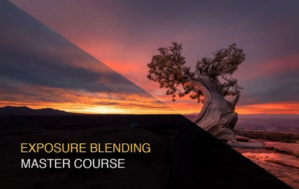 混合曝光大师级别视频教程-Exposure Blending Master Course – Greg Benz Photography
