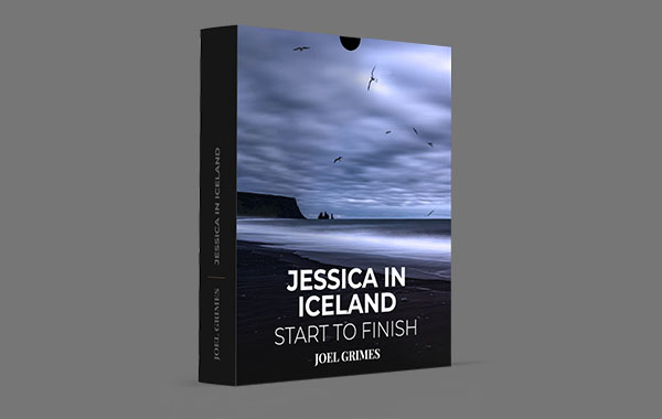 拍摄风景及后期合成技巧教程-冰岛宝藏箱美女-Jessica In Iceland Start to Finish Joel Grimes