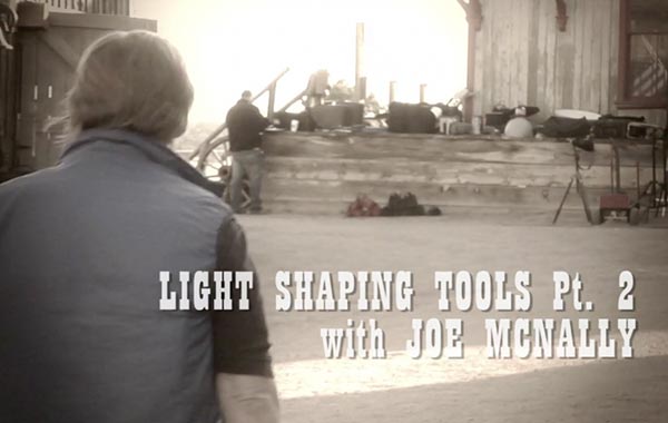 摄影灯光知识视频教程-Light Shaping Tools, Part 2 By Joe McNally