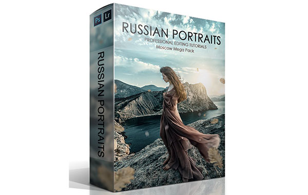 俄罗斯摄影师PS和LR人像后期调色高级视频教程-MOSCOW COLLECTION-MEGA BUNDLE