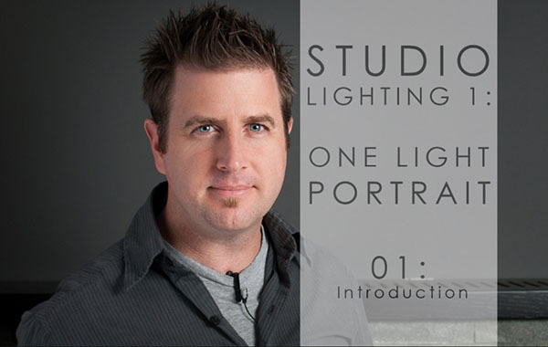 摄影棚人像照明摄影教程-Studio Lighting I: One Light Portrait with JP Danko