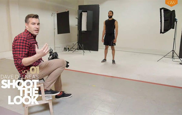 广告人像摄影全流程解析视频教程-Shoot The Look – Dave Delnea