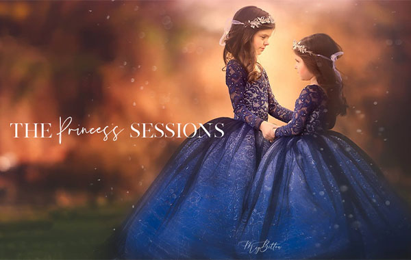 小女孩公主摄影后期处理视频教程-The Princess Sessions — Meg Bitton Live