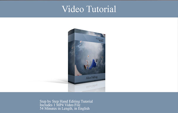 爱丽丝空中下坠-PS合成视频教程-Photographers Unleashed – Video Tutorial – Alice Falling
