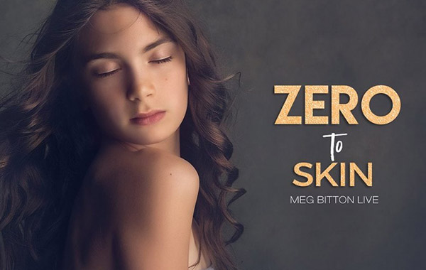 PS人像皮肤修饰后期视频教程-Meg Bitton Live — Zero to Skin