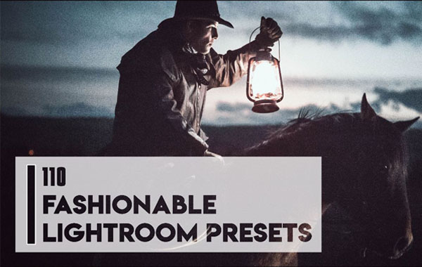 110组时尚人像儿童LR预设调色滤镜-110 Fashionable Lightroom Presets