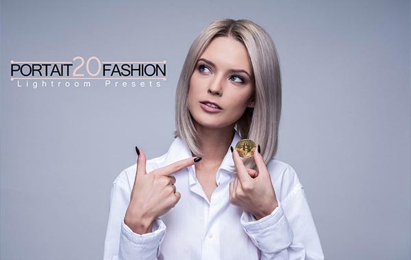 20组人像时尚明亮摄影LR预设调色滤镜-20 Portrait Fashion Lightroom Presets