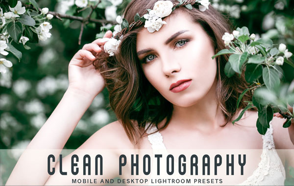 干净清爽明亮去除灰度LR预设调色滤镜-Clean Photography Lightroom Presets