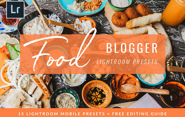 美食博主摄影INS分割手机电脑LR预设调色滤镜-Food Photography Lightroom Presets