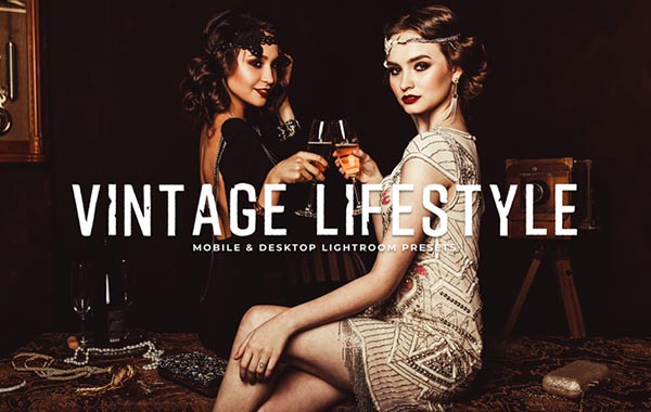 复古生活移动和桌面Lightroom预设-Vintage Lifestyle Mobile & Desktop Lightroom Presets