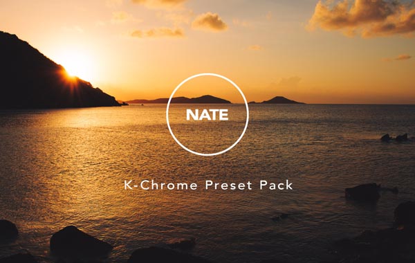 饱和色调LR预设调色滤镜-NATE K-Chrome Preset pack