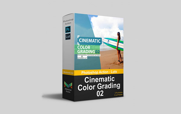 电影色彩分级PS/PR/AE/FCPX 达芬奇LUTS视频滤镜-Cinematic Color Grading 02 Premium Photoshop Actions