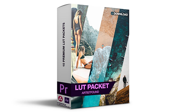 20组时尚流行旅拍风景Vlog调色预设LUTS-Artist Found LUT Package