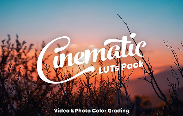 12组电影大片风格LUTs调色预设-Cinematic LUTs Pack