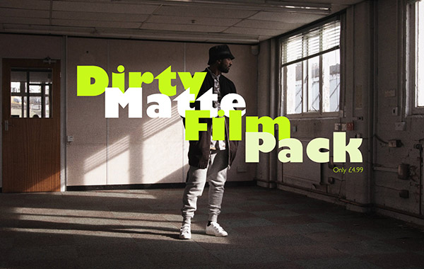 脏旧老照片视频遮罩-DIRTY MATTE FILM PACK