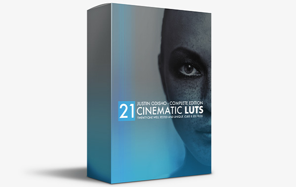 21组高品质电影质感LUTS调色预设-Justin Odisho Cinematic LUTs Pack