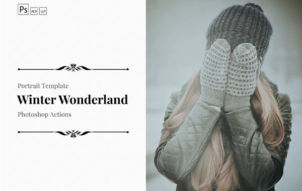 冬季仙境梦幻风格PS/PR/AE/FCPX 达芬奇LUTS视频滤镜Neo Winter wonderland Color Grading photoshop actions