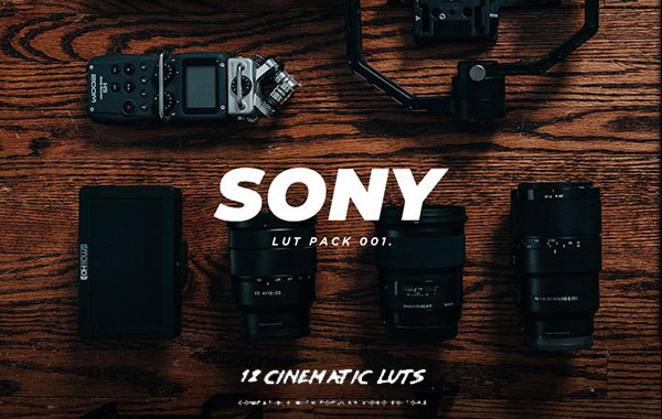 索尼专业电影调色预设LUTS-Sony LUT Pack