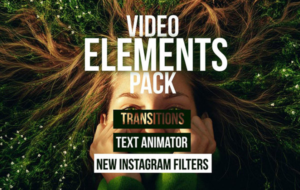 视频包 文本动画制作 过渡 lut调色滤镜- Video Pack: Text Animator, Transitions, Lut’s-Adobe After Effects