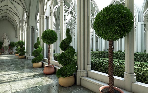 3d Max模型 Evermotion Archmodels Vol 075 植物-绿植等模型合集