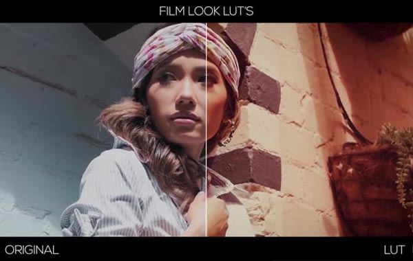 独特专业电影PS/PR/FCPX 达芬奇LUTS视频调色滤镜预设-Film Look LUTs & Footages