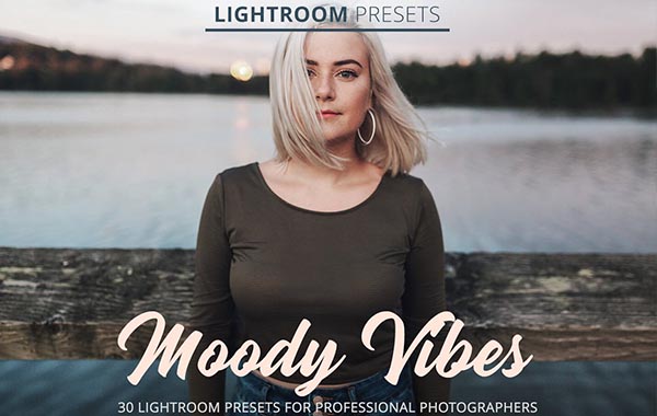 不同感情风景旅行通透明亮LR预设调色滤镜-Moody Vibes Presets