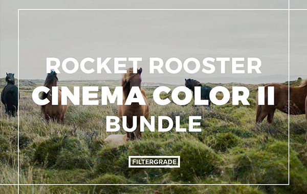 电影胶片LUTS视频调色滤镜Rocket Rooster Cinema Color II LUTs