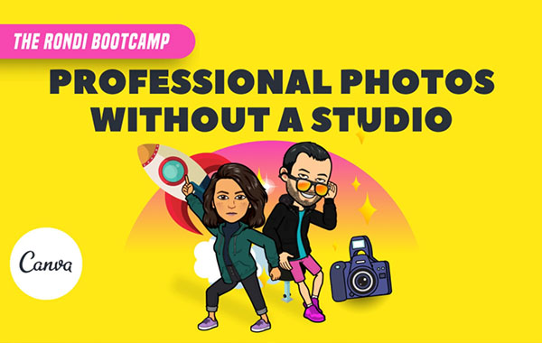 在没有专业工作室的情况下拍摄专业照片摄影教程-How to shoot Professional Photos without a Professional Studio with Ronny Hermosa
