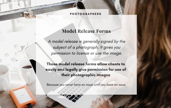摄影作品发布表格模板-Model Release Forms