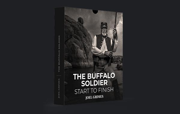 水牛战士黑人战士人像摄影教程-Start to Finish The Buffalo Soldier